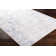Addilyn Machine Woven Abstract Dark Blue/Beige Area Rug