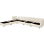 Ensemble de 6 lits modulaires avec rangement spacieux - beige, l 126 pi x P 63 po x H 35 po, rembourrage en mousse, 6 décorations élégantes pour la maison moderne-346985316