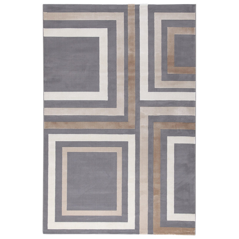 Decoste Geometric Area Rug, Runner 80 x 300cm