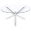 Ensemble de table basse et de table de bout 2 pièces Alexa Chrome