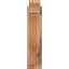 L 5 1/2 po x P 16 po x H 24 po Funston traditionnel lisse, cèdre rouge de l'Ouest-106951943-114335535