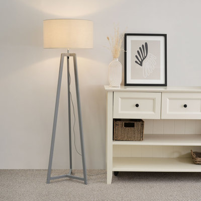 Crisdean 148cm Traditional Floor Lamp