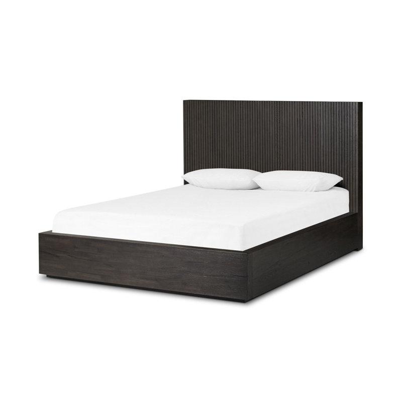 Leo Bed-Smoked Black-Queen, Queen, Smoked Black