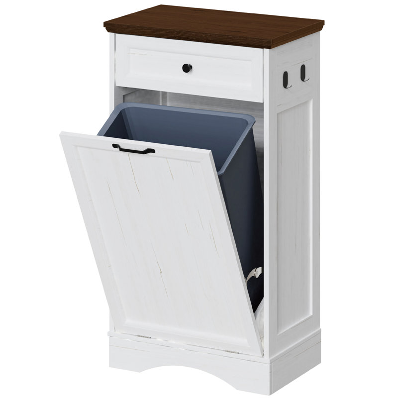 Armoire à poubelle inclinable 10 gallons