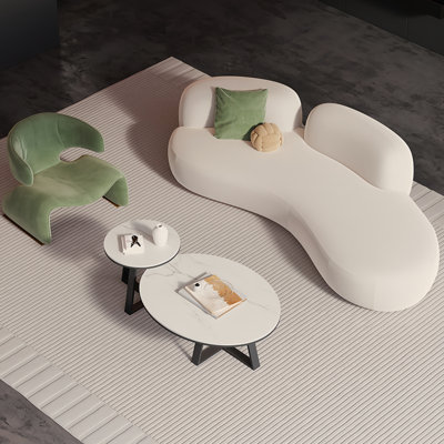 Combinaison de table à thé Curvy