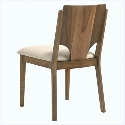 Walnut 5-piece dining set