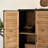 21" * 55" Accent Cabinet With Wood Shutter