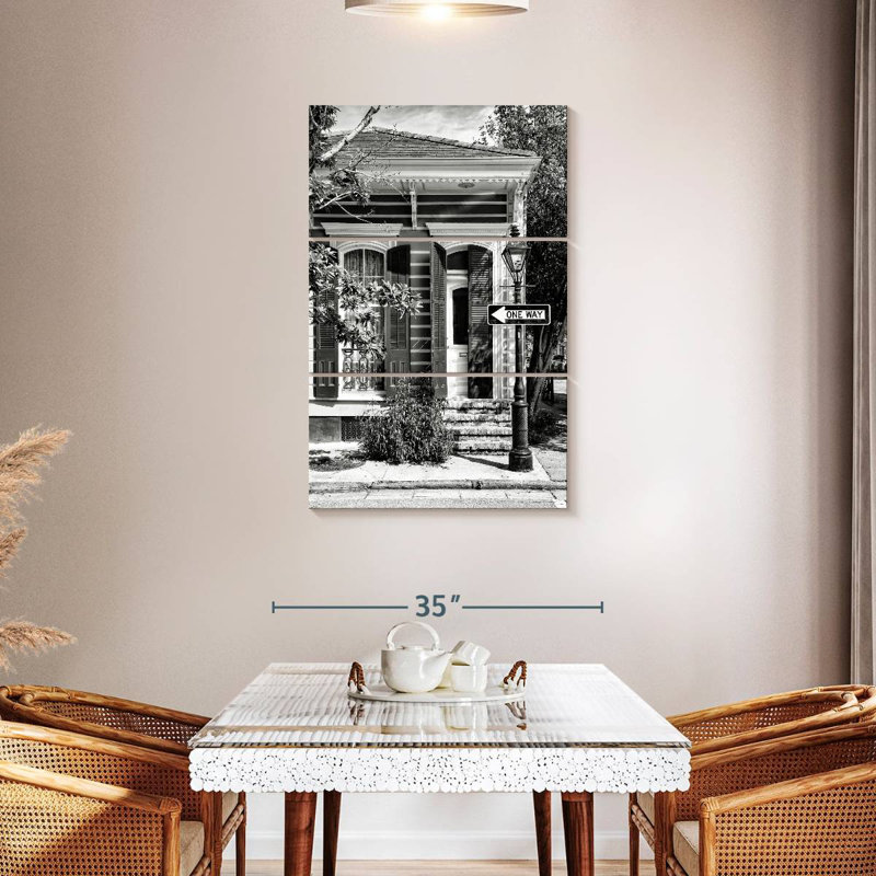 Sireci Art Deco Facade, 45" H x 28" W