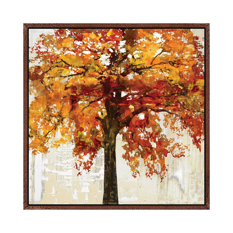 Solo II 1 Piece Painting on Canvas, 66.04 cm H x 66.04 cm W, Brown Framed