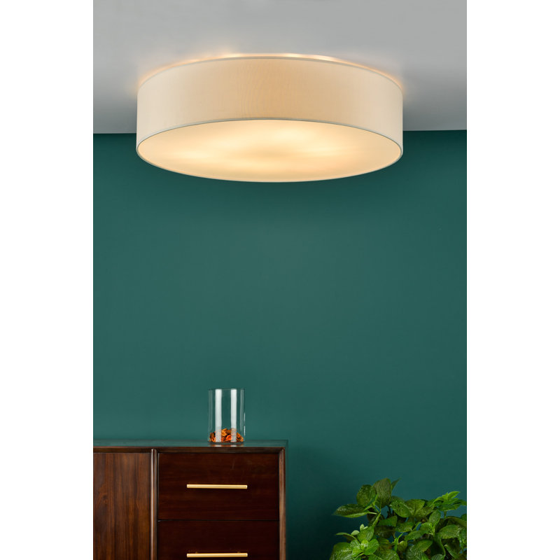 Derbyshire Plastic Flush Mount, 18cm H x 18cm W x 80cm D