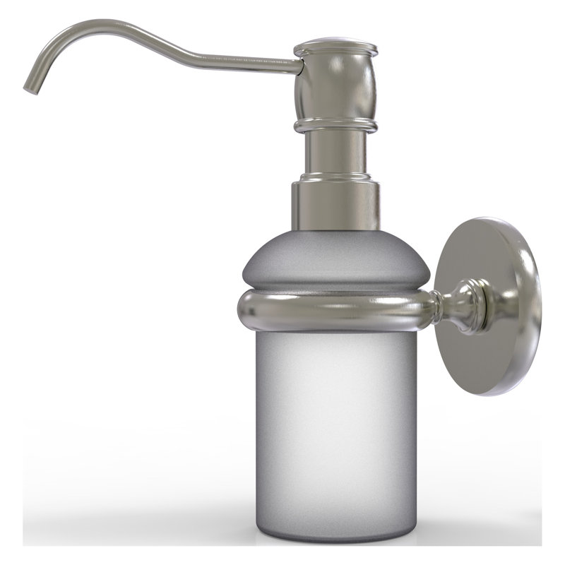 Distributeur de savon mural Gober, Nickel satiné