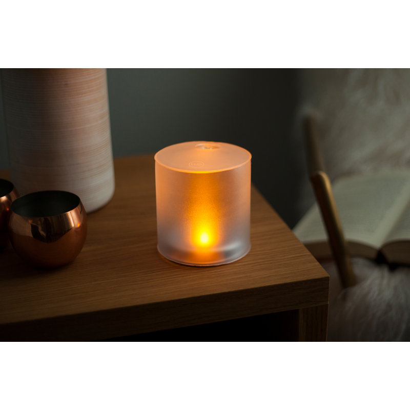 Amber Solar Inflatable Flameless Candle Lantern