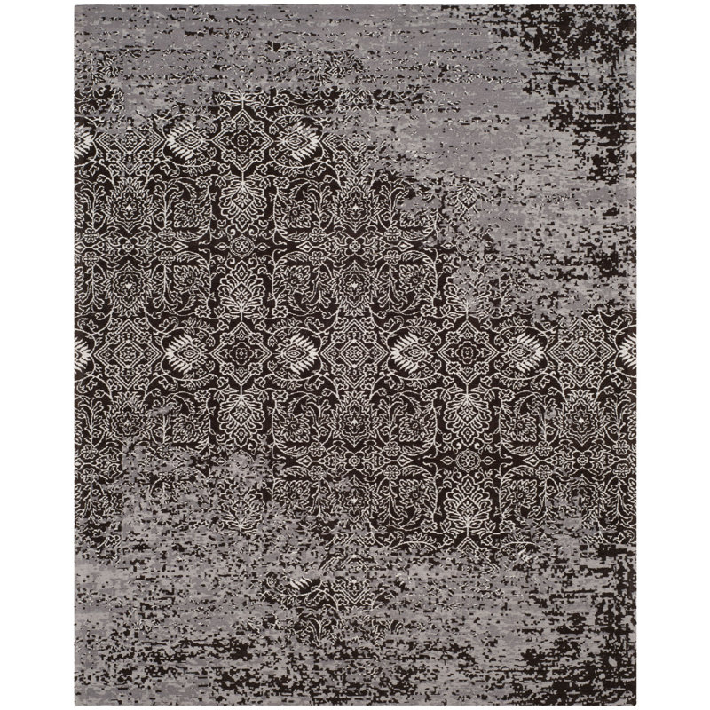 Classic Vintage Performance Abstract Rug, Rectangle 6' x 9'