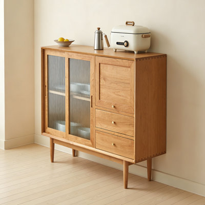 Solid wood multi-functional storage accent chest
