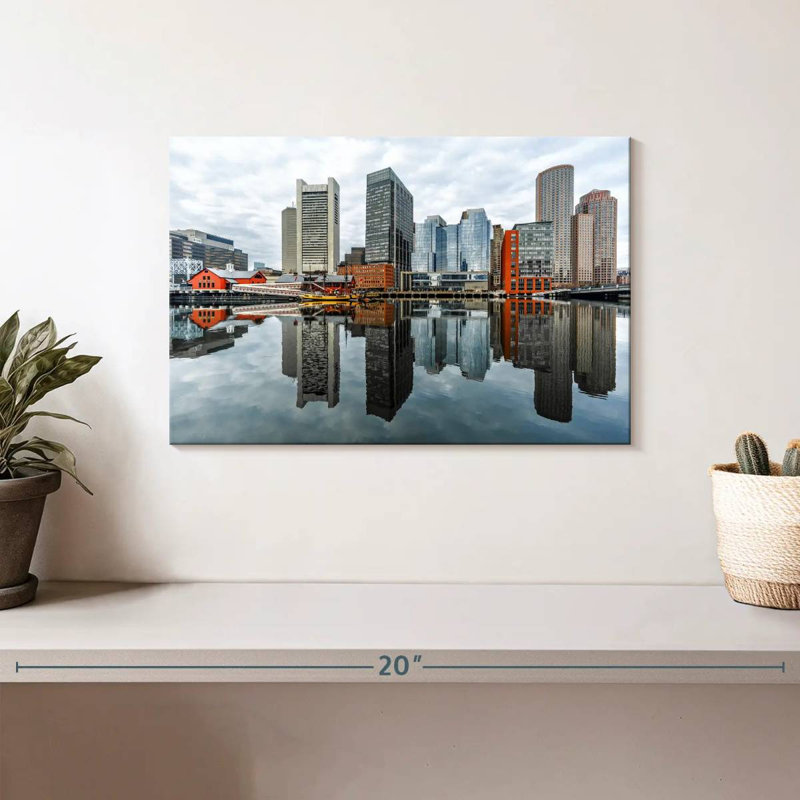 Ravi Boston Harbor View, 8" H x 12" W