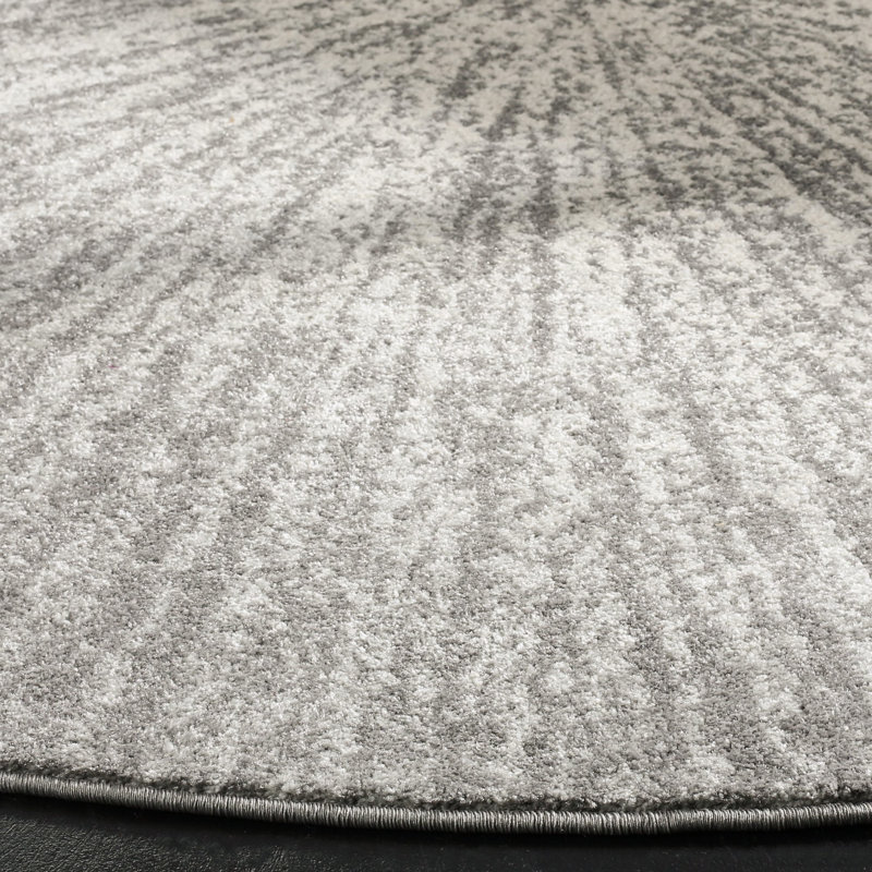 Faustina Performance Abstract Rug, Round 5'1"