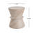 Outdoor/Indoor Lightweight Concrete Side Table