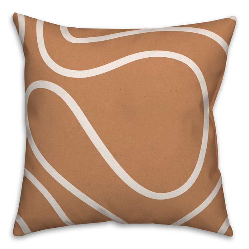 Abstract Throw Pillow