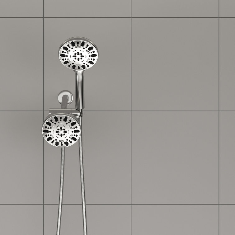 4.7" Multi Function Adjustable Dual Shower Head