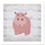 Adhésif décoratif rose Hippo Time-47831906-47482791