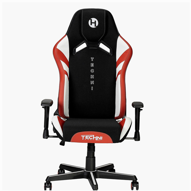 Fauteuil de jeu Sport F72 Echo, Noir, Noir