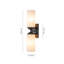 Double Glass Dimmable Armed Sconce-1825456996