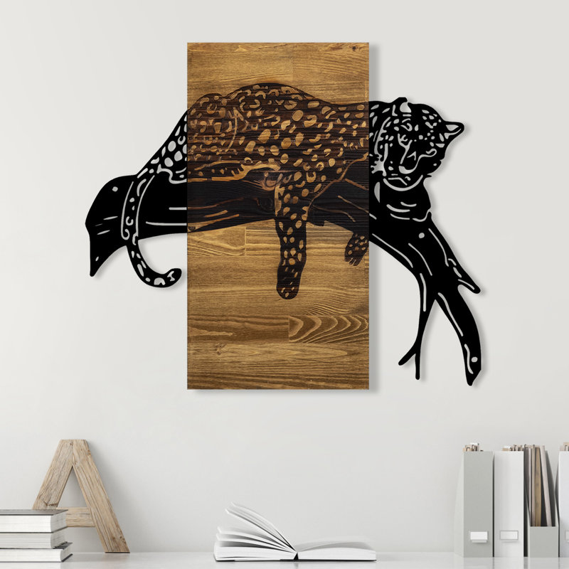 Décoration murale en bois