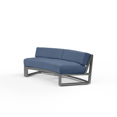 Georgie 69" Sunbrella® Patio Loveseat