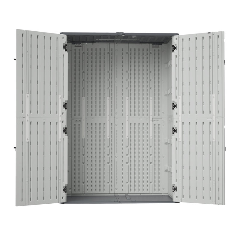 Rust Proof Resin Garden Equipment Storage - Weatherproof