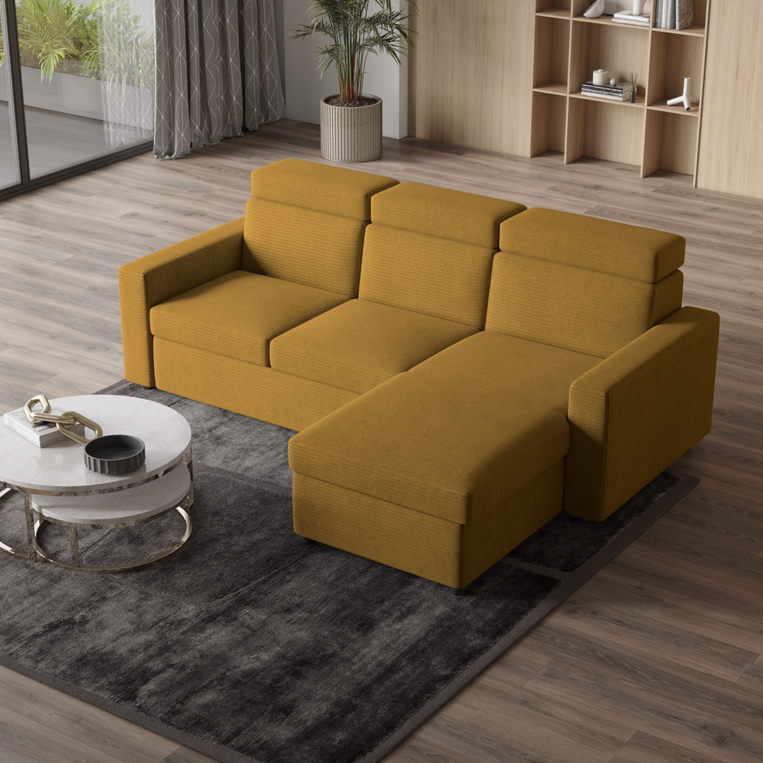 Ecksofa Sharray mit Bettfunktion