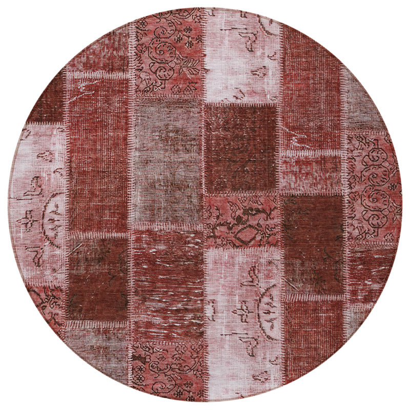 Tapis rond d'intérieur 8 po