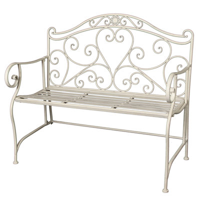 Vichy Metal Outdoor Bench