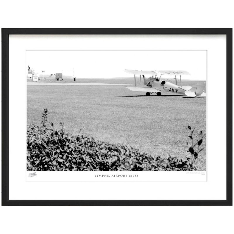 Lympne, Airport C1955 by Francis Frith - Single Picture Frame Print, 45cm H x 60cm W x 2.3cm D