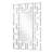 Stillings Wood Flat Wall Mirror