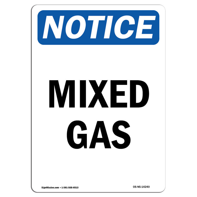 Mixed Gas Sign