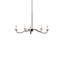 Saxon 5 - Light Wrought Iron Chandelier