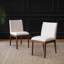 Chaises de salle à manger en bois d'hévéa Sam