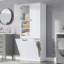 Grande armoire de rangement avec tablettes réglables-1373839143