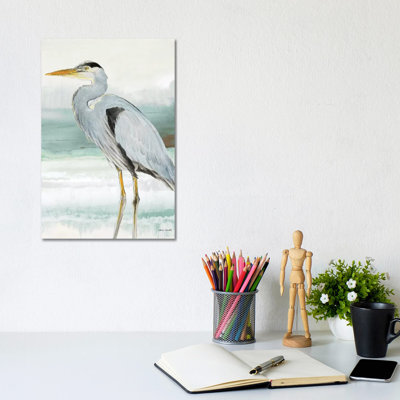 Reproduction d’art, "Heron on Seaglass I" par Lanie Loreth