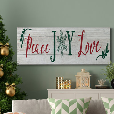 " Peace Joy Love "