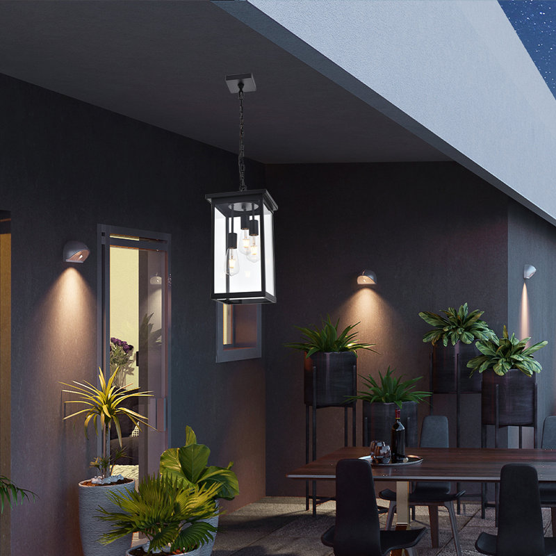 Luminaire suspendu 3 lumières Yordanos