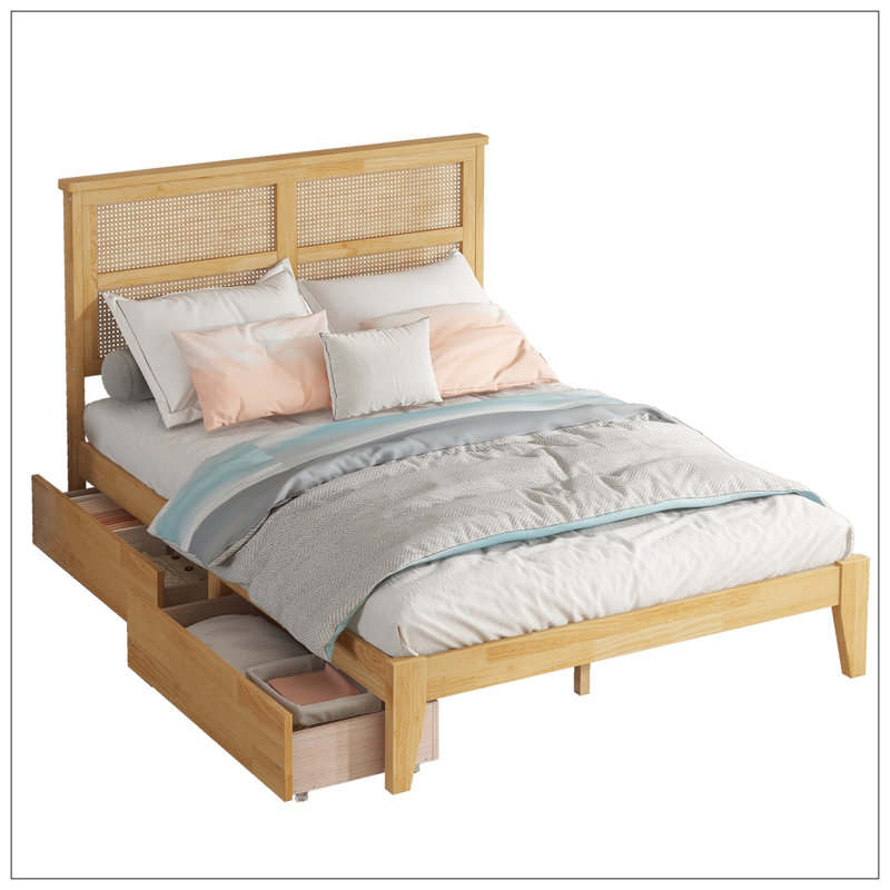 Lit pour chambre à coucher, Chêne blanc