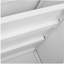 Support d'imprimante en métal blanc avec rangement Tables d'imprimante mobiles pour petits espaces avec porte-classeur réglable sur roulettes pour bureau à domicile.-22238662