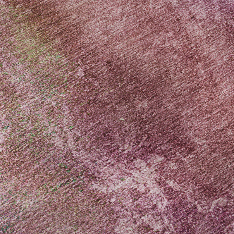 Premium Machine Washable Mayfield AMF2308 Abstract Rug, 3' x 5', Blush