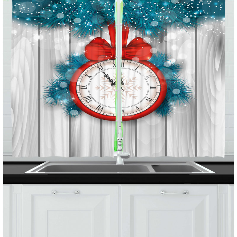 Pointed Kitchen Curtain