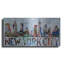 «New York» par Artpoptart, art mural en métal-2070702845