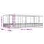 Castorina 212cm Flight Cage