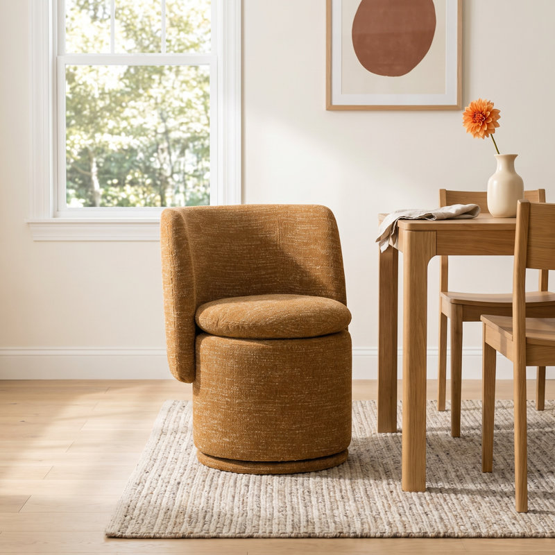 Kepler 21'' H Upholstered Side Chair, Mustard