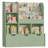 Annyah Toy Storage Organizer with 3 Removable Bins, Baby-Proof Bookshelf for Nursery & Playroom-892694892