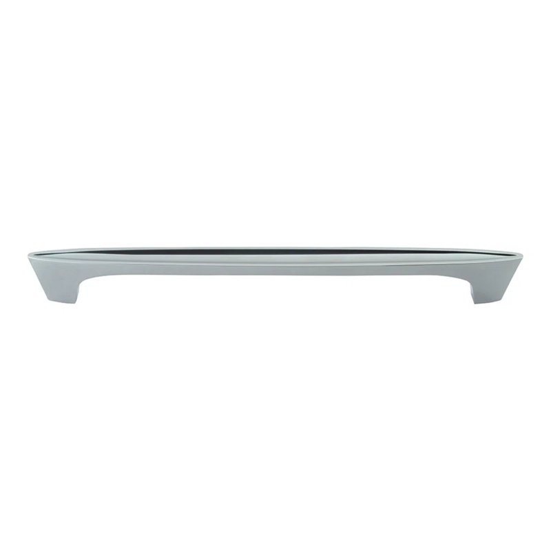 Dap 4" Center to Center Bar pull, Polished Chrome, 1 1/4"